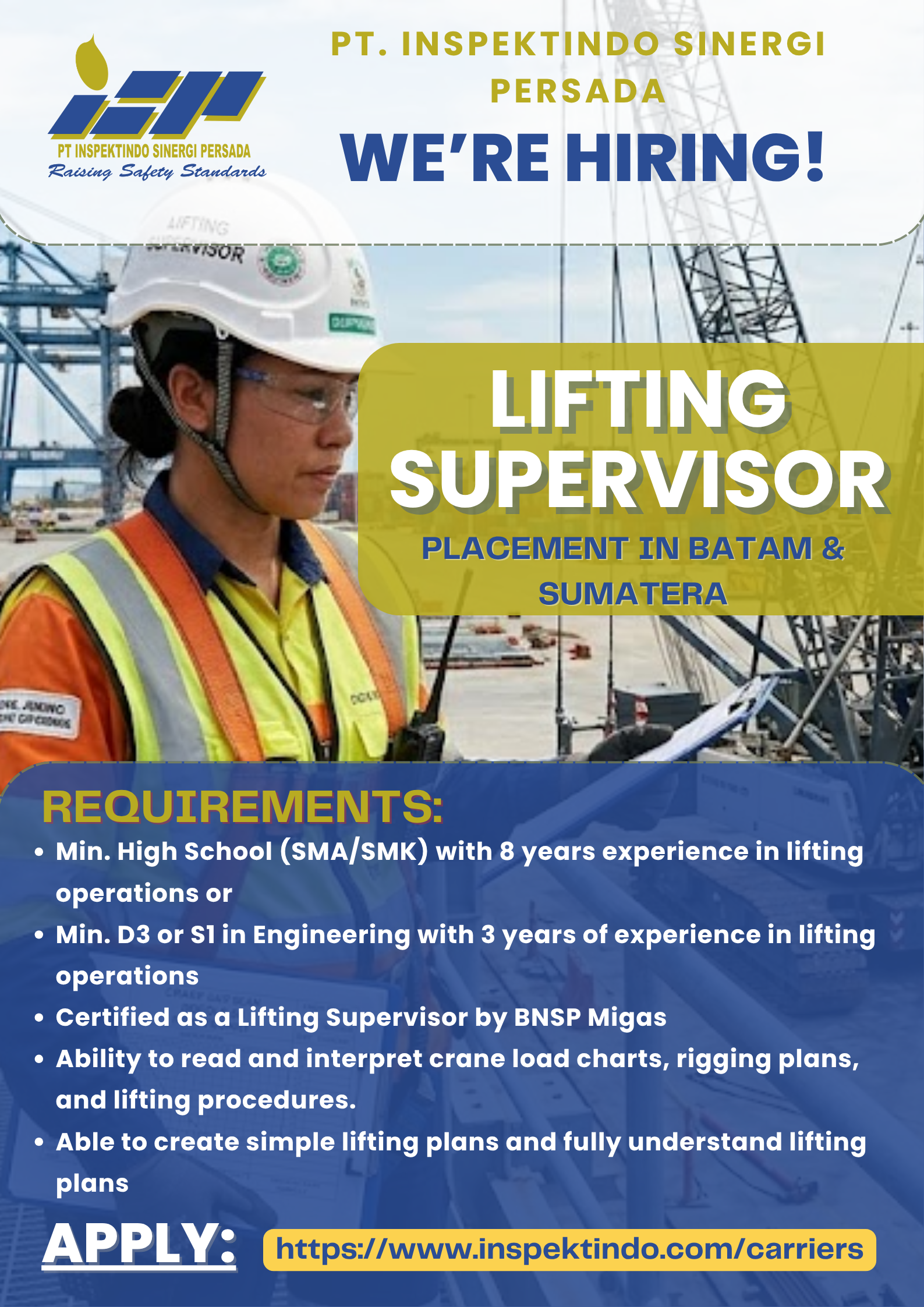 LIFTING SUPERVISOR